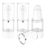 Plastic Portable Refillable Bottles, Travel Spray Bottle, White, 95x33mm, Inner Diameter: 12mm, Capacity: 15ml(0.51fl. oz)