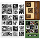 PVC Stamps, for DIY Scrapbooking, Photo Album Decorative, Cards Making, Stamp Sheets, Film Frame, Insects, 21x14.8x0.3cm