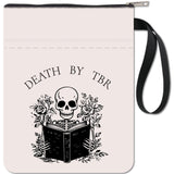 Cloth Book Cover, Notebook Wraps, Rectangle, Skull, 280x220mm