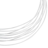 1M 925 Sterling Silver Wire, Silver, 22 Gauge, 0.6mm