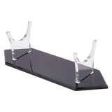 Acrylic Sword Display Easel Stand Holders, for Sword, Black, Finished Product: 8x24x6.5cm