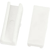 Plastics Findings, for Jewelry Pliers Replace Accessories, White, 25x9.5x7.5mm, 2pcs/set