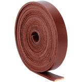 2M Flat Leather Cord, for Jewelry Making, Coconut Brown, 12.5x2mm, about 2.19 Yards(2m)/pc