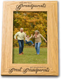 Natural Wood Photo Frames, for Tabletop Display Photo Frame, Rectangle, Peru, Word, 152x102mm