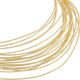 Textured Round Brass Spring Wire, Golden, 0.8mm