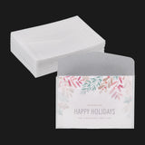 50Pcs Vegetable Parchment Envelope, Rectangle Blank Paper Envelopes, Ghost White, 70x100x0.3mm