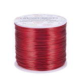 Round Aluminum Wire, FireBrick, 20 Gauge, 0.8mm, about 770.99 Feet(235m)/roll