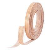 Wood Grain Seal Edge Banding Tape, BurlyWood, 2x0.08cm, 10m/roll