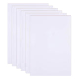 EVA Sheet Foam Paper, with Adhesive Back, Rectangle, White, 30x21x0.1cm