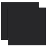 Silicone Mats, Antiskid Placemat, Square, Black, 200x200x2mm