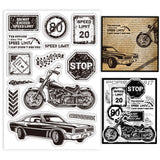 Vehicle Clear Stamps