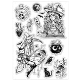 Halloween Witch Clear Stamps