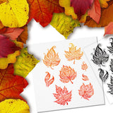 Leaf Summer Theme Clear Stamps
