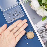 202 Stainless Steel Beads, with Rubber Inside, Slider Beads, Stopper Beads, Rondelle, Stainless Steel Color, 4x3.3mm, Hole: 1.8mm, Rubber hole: 0.5mm, 40pcs/box