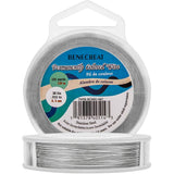 304 Stainless Steel Wire, Light Grey, 0.3mm, about 393.7 Feet(120m)/roll