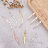 9Pcs 9 Style Iron Dreadlocks lnterlock Needle Tool, Sisterlock Crochet Tool, Mixed Color, 1pc/style