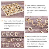 Unfinished Wood Alphabet & Mark Puzzles, Educational Toy, PapayaWhip, 2.9~3x0.6~3x0.2cm, 30 style, 5pcs/style, 150pcs/set