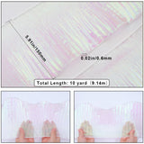 Polyester Gradient Pleated Lotus Leaf Lace Fabric, Garment Accessories, Colorful, 13~15x0.06cm