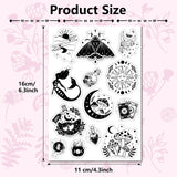 Custom PVC Plastic Clear Stamps, for DIY Scrapbooking, Photo Album Decorative, Cards Making, Stamp Sheets, Film Frame, Mixed Shapes, 160x110x3mm