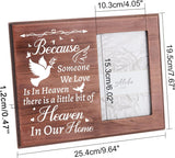 MDF Photo Frames, for Tabletop Display Photo Frame, Rectangle with Word, Butterfly Pattern, 195x254x12mm