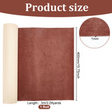 Velet Cloth, Self-adhesive Fabric, Coconut Brown, 40cm