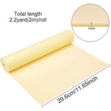 Adhesive EVA Foam Sheets, For Art Supplies, Paper Scrapbooking, Cosplay, Halloween, Foamie Crafts, Cornsilk, 296x1mm, about 2m/roll