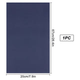 PU Leather, Garment Accessories, Prussian Blue, 67x20x0.15cm