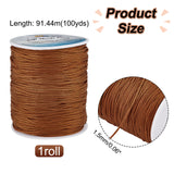 Nylon Thread, Camel, 1.5mm, about 100yards/roll