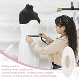 PP & PE Boning, Horsehair Braid Crinoline, for Sewing Wedding Dress Fabric, DIY Sewing Supplies, White, 14x2mm