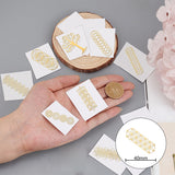 Nickel Decoration Stickers, Metal Resin Filler, Epoxy Resin & UV Resin Craft Filling Material, Flower of Life Pattern, 40x40mm, 9 style, 1pc/style, 9pcs/set