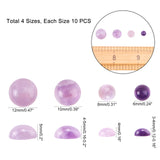 Gemstone Cabochons, Half Round/Dome, 6x3~4mm, 8x4mm, 10x4~5mm, 12x5mm, 40pcs/box