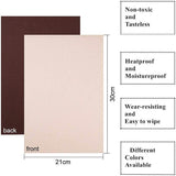 Jewelry Flocking Cloth, Polyester, Self-adhesive Fabric, Rectangle, Camel, 29.5x20x0.07cm