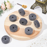 Felt Drum Cymbal Washers, Musical Instrument Replacement Accessories, Gray, 40.5x14.5mm, Hole: 10.5mm, 10pcs/bag