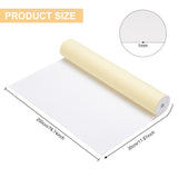 Adhesive EVA Foam Roll, For Art Supplies, Paper Scrapbooking, Cosplay, Halloween, Foamie Crafts, White, 300x1mm, about 2m/roll
