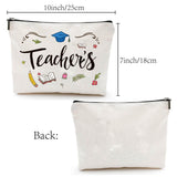 12# Cotton-polyester Bag, Stroage Bag, Rectangle, Word, 18x25cm