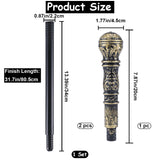 Plastic Walking Stick, Sceptre, Costume Props, Black, 805x45mm