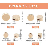 Brass Beads, Long-plating, Heart, Real 14K Gold Plated, 4.8x5.8x3mm, Hole: 1.2mm, 80pcs/box