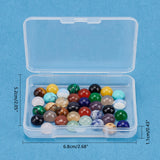 Gemstone Cabochons, Half Round/Dome, 8x4mm, 36pcs/box