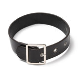 Imitation Leather Coat Cuff Belt, Black, 420x25x2.5mm