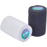 Flat Elastic Rubber Band, Webbing Garment Sewing Accessories, Black & White, 100(-1)mm, 3m/roll, 1roll/color, 2rolls/set