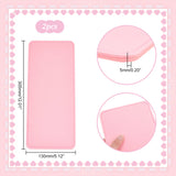 Rectangle Felt Bag Bottom Shapers, for Knitting Bag, Women Bags Handmade DIY Accessories, Pink, 30.5x13x0.5cm