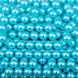 Eco-Friendly Plastic Imitation Pearl Beads, High Luster, Grade A, No Hole Beads, Round, Light Sea Green, 8mm, 200pcs/box