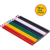 Oily Tailor Chalk Pens, Water Soluble Pencil , Mixed Color, 165~170x8mm, 12pcs/box