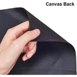 Imitation Leather, Garment Accessories, Rectangle, Black, 33x140cm