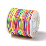 Nylon Thread, Colorful, 0.8mm, about 98.43yards/roll(90m/roll)