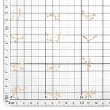 12Pcs 12 Styles Brass Connector Charms, with Crystal Rhinestone, Real 18K Gold Plated, Cadmium Free & Nickel Free & Lead Free, 12 Constellations, 7.5~17.5x8.5~19.5x2~3mm, Hole: 1.2mm, 1pc/style