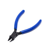 Carbon Steel Jewelry Pliers, Needle Nose Pliers, Blue, 10.5x7x1cm