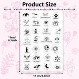 Custom PVC Plastic Clear Stamps, for DIY Scrapbooking, Photo Album Decorative, Cards Making, Stamp Sheets, Film Frame, Others, 160x110x3mm