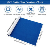 1Pc DIY Imitation Leather Cloth, with Paper Back, for Book Binding, Velvet Box Making, Peru, 430x1000mm
