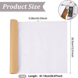 Self-adhesive PVC Leather, Sofa Patches, Car Seat, Bed Leather Repair Subsidies, White, 61.15x30.5x0.08cm